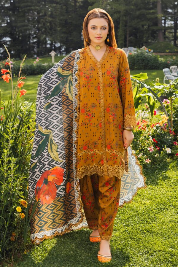 My Fashion Road Aniq Charizma Fall Unstitched Winter Collection 2024 | ANW4-02
