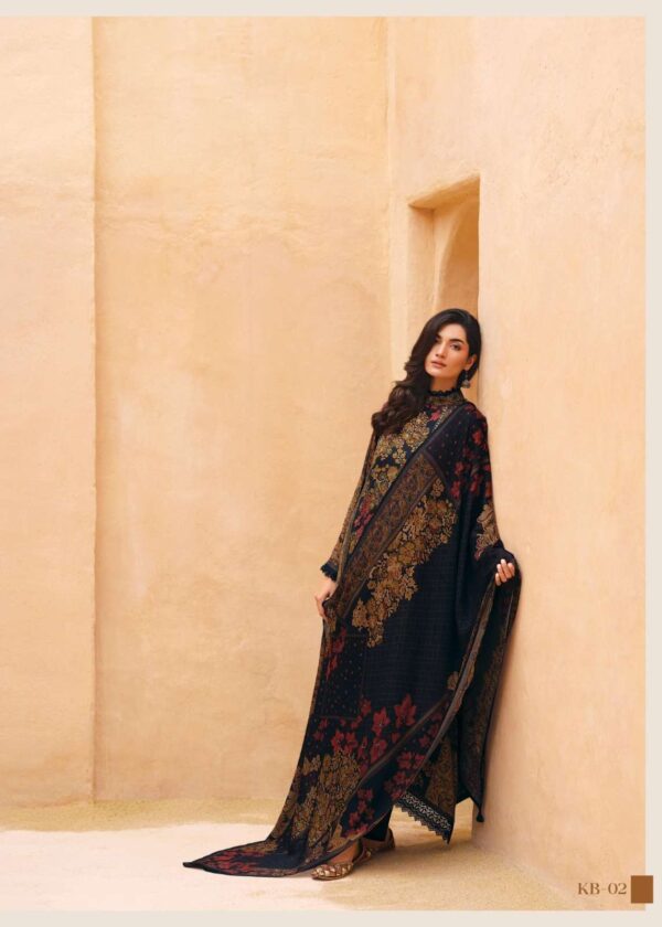 My Fashion Road Varsha Kimber Digitally Prints Fancy Pashmina Suit | KB-02