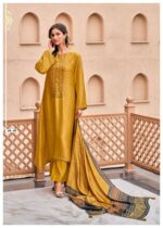 My Fashion Road Varsha Ajrakh Woven Pattern Exclusive Ladies Suit | AK-03