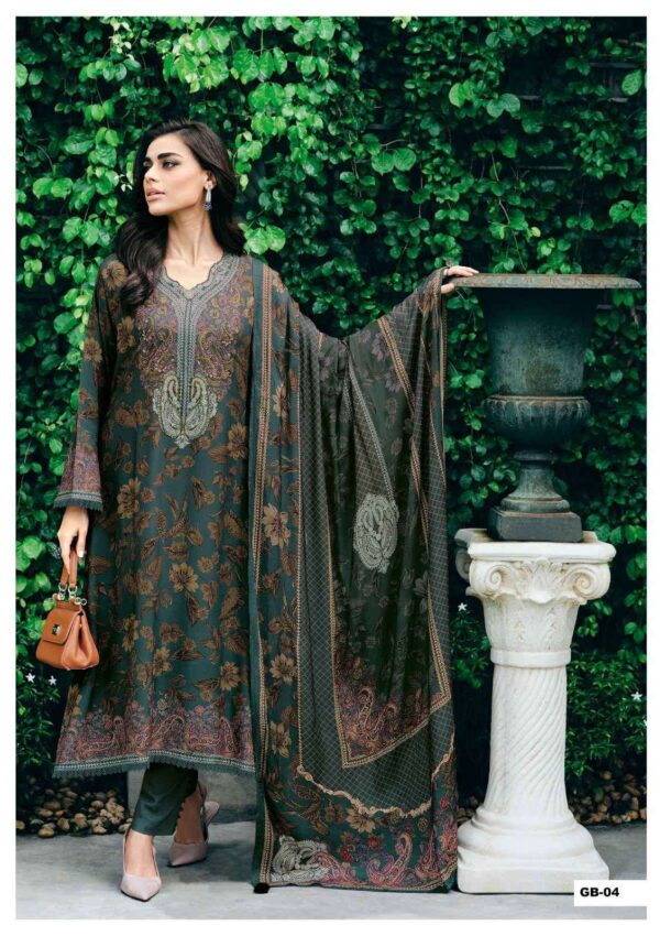 My Fashion Road Varsha Gul Baahar Vol 2 Exclusive Viscose Pashmina Suit | GB-04