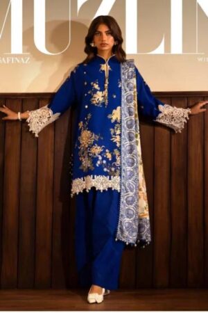 My Fashion Road Sana Safinaz Muzlin Unstitched Fall Winter 2024 | 8B