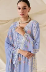 My Fashion Road Kimora Mohabbat Pure Muslin Digital Print And Dori Embroidery Suit | 9444