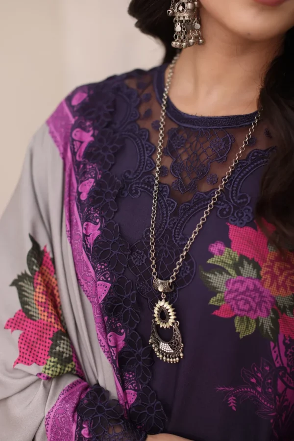 My Fashion Road Virsa Charizma Fall Unstitched Winter Collection 2024 | CVW4-03