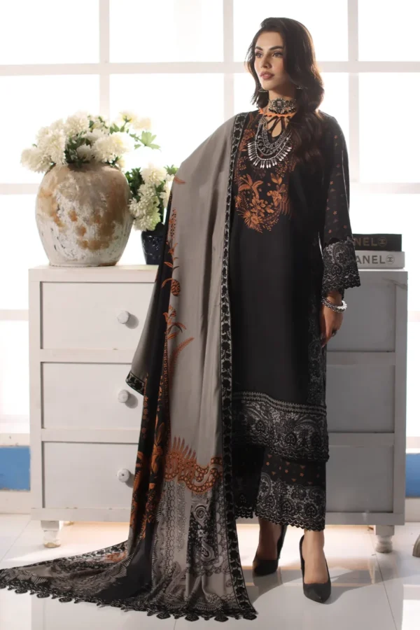 My Fashion Road Virsa Charizma Fall Unstitched Winter Collection 2024 | CVW4-01
