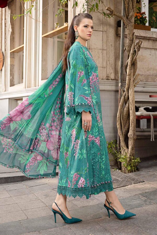 My Fashion Road Maria B M-Prints Fall Edit Unstitched Collection 2024 | 2301-A
