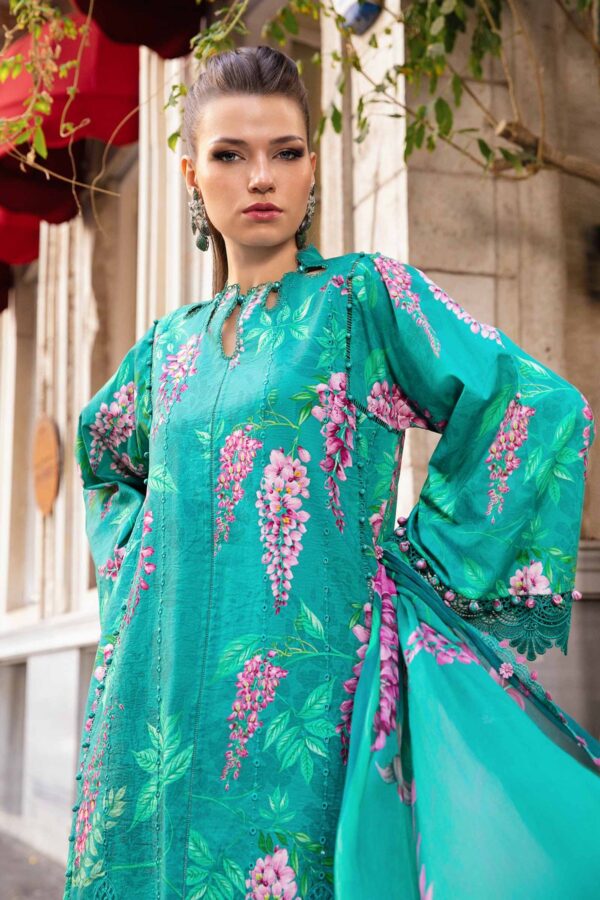 My Fashion Road Maria B M-Prints Fall Edit Unstitched Collection 2024 | 2301-A