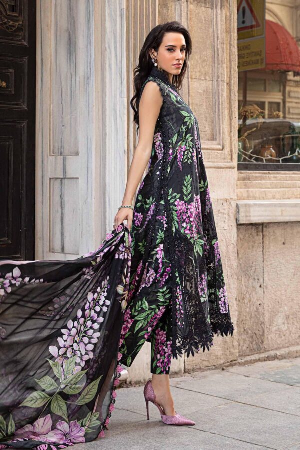 My Fashion Road Maria B M-Prints Fall Edit Unstitched Collection 2024 | 2301-B
