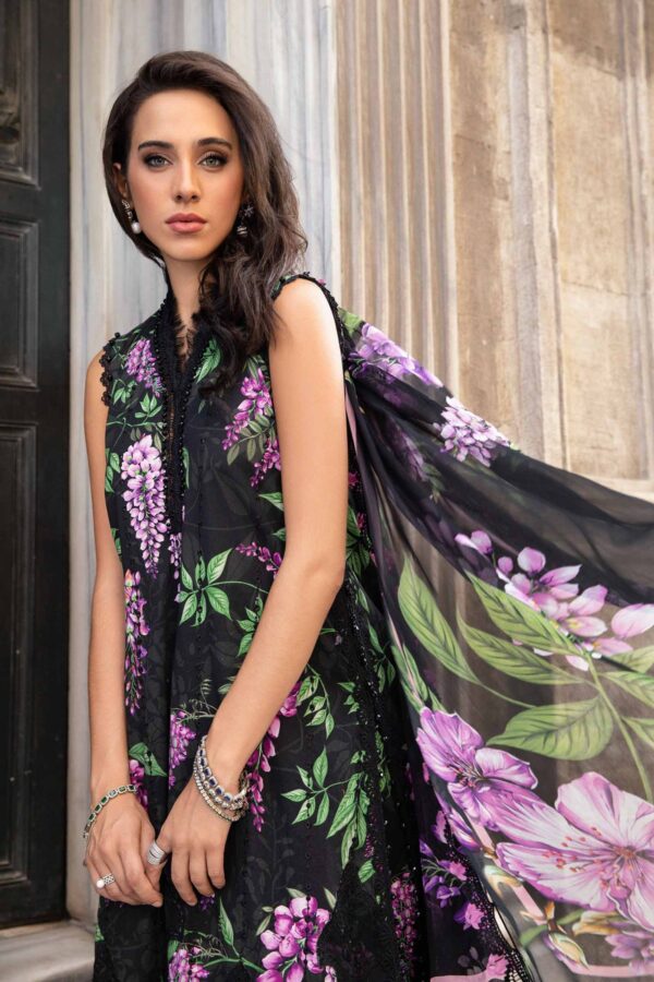My Fashion Road Maria B M-Prints Fall Edit Unstitched Collection 2024 | 2301-B