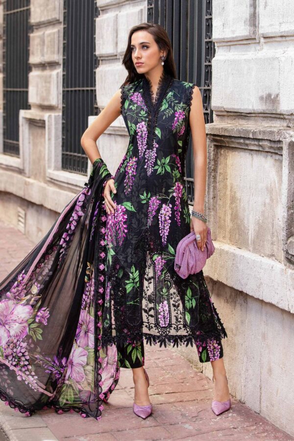 My Fashion Road Maria B M-Prints Fall Edit Unstitched Collection 2024 | 2301-B