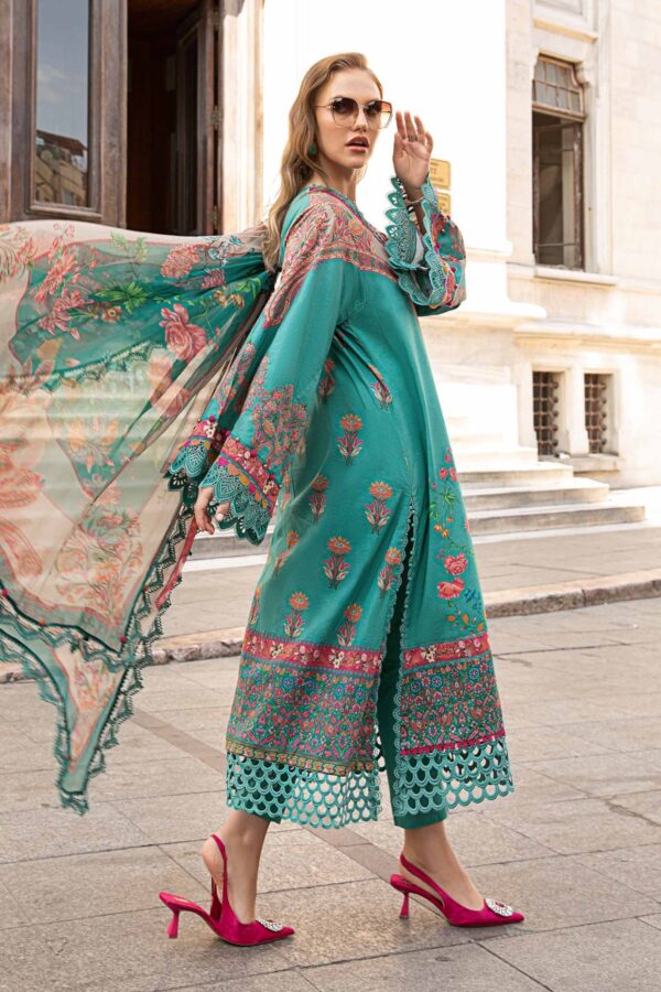 My Fashion Road Maria B M-Prints Fall Edit Unstitched Collection 2024 | MPT-2304-A