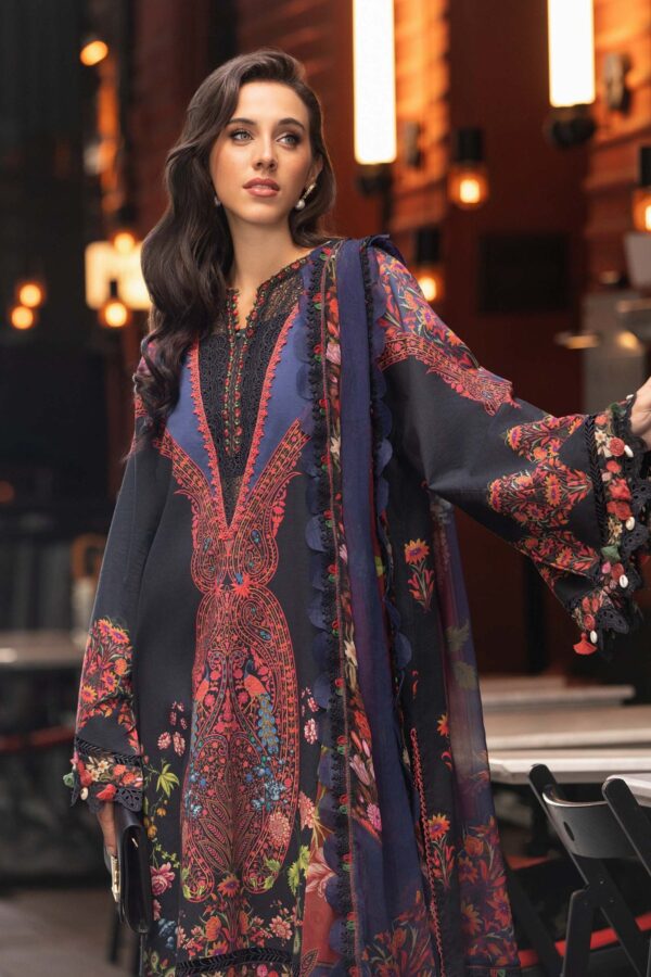 My Fashion Road Maria B M-Prints Fall Edit Unstitched Collection 2024 | 2304-B