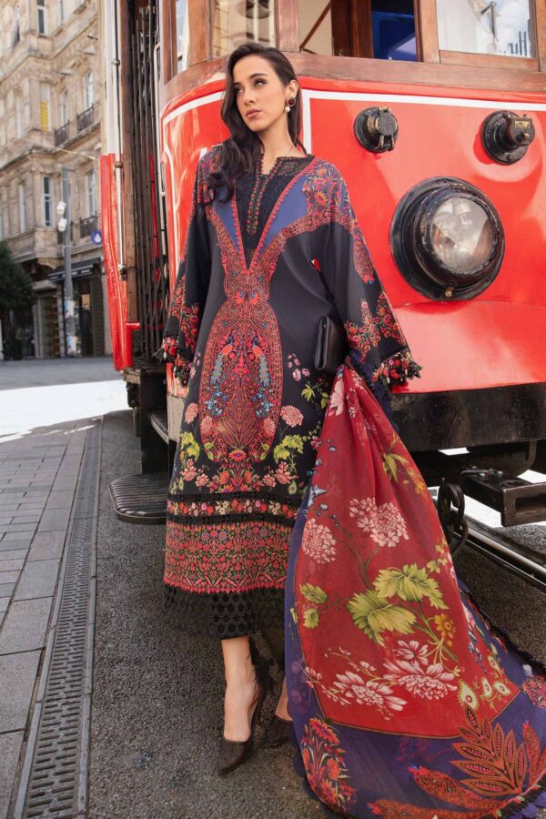 My Fashion Road Maria B M-Prints Fall Edit Unstitched Collection 2024 | 2304-B