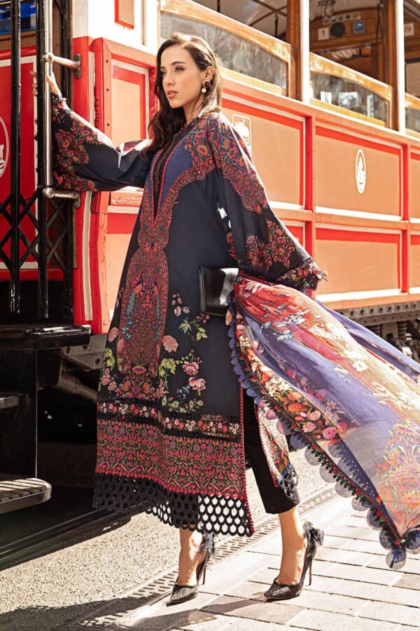 My Fashion Road Maria B M-Prints Fall Edit Unstitched Collection 2024 | 2304-B
