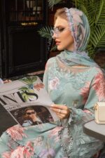 My Fashion Road Maria B M-Prints Fall Edit Unstitched Collection 2024 | MPT-2306-A