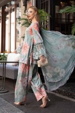 My Fashion Road Maria B M-Prints Fall Edit Unstitched Collection 2024 | MPT-2306-A