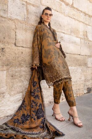 My Fashion Road Maria B M-Prints Fall Edit Unstitched Collection 2024 | MPT-2309- A