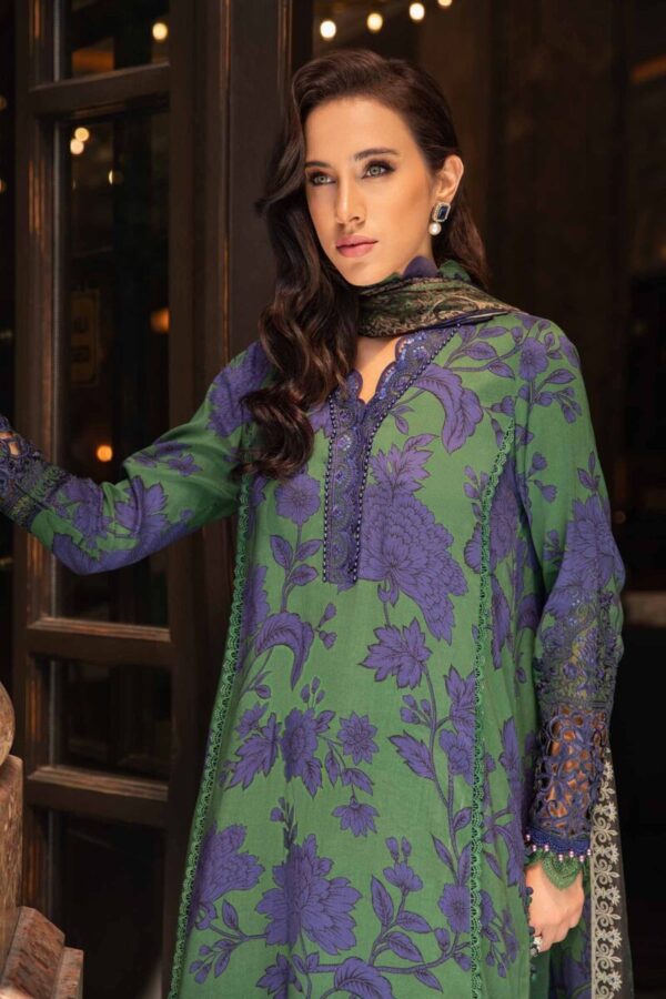 My Fashion Road Maria B M-Prints Fall Edit Unstitched Collection 2024 | MPT-2309-B