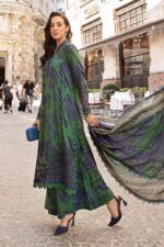 My Fashion Road Maria B M-Prints Fall Edit Unstitched Collection 2024 | MPT-2309-B