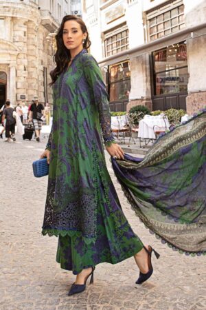 My Fashion Road Maria B M-Prints Fall Edit Unstitched Collection 2024 | MPT-2309-B