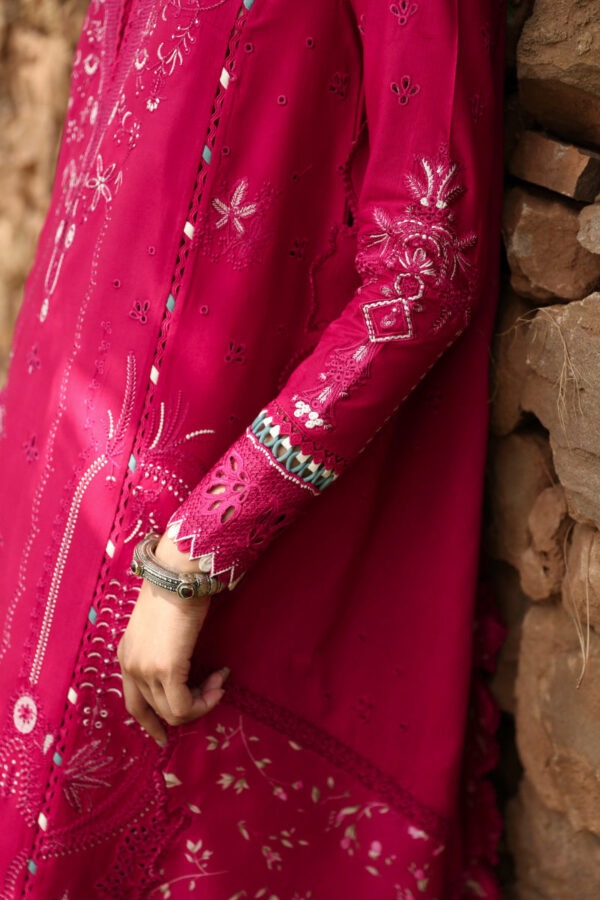 My Fashion Road Qalamkar Qlinekari Linen Bridal Collection 2024 | LM-13
