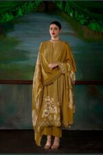 My Fashion Road Kimroa Ghalib Pure Pashmina Staple With Digital Printed Scalloped Embroidery Suit | 9472