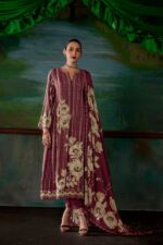 My Fashion Road Kimroa Ghalib Pure Pashmina Staple With Digital Printed Scalloped Embroidery Suit | 9475 My Fashion Road Kimroa Ghalib Pure Pashmina Staple With Digital Printed Scalloped Embroidery Suit | 9475
