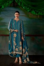 My Fashion Road Kimroa Ghalib Pure Pashmina Staple With Digital Printed Scalloped Embroidery Suit | 9476 My Fashion Road Kimroa Ghalib Pure Pashmina Staple With Digital Printed Scalloped Embroidery Suit | 9476