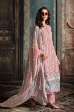 My Fashion Road Kimora Darling Pure Muslin With Digital Print With Embroidery Suit  | 9411