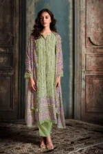 My Fashion Road Kimora Darling Pure Muslin With Digital Print With Embroidery Suit  | 9415