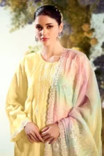 My Fashion Road Kimora Dastoor Modal Russian Silk With Embroidery Suit | 2202