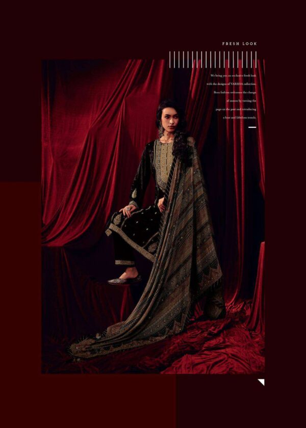 My Fashion Road Varsha Aaina Latest Designer Velvet Suit | AN-05