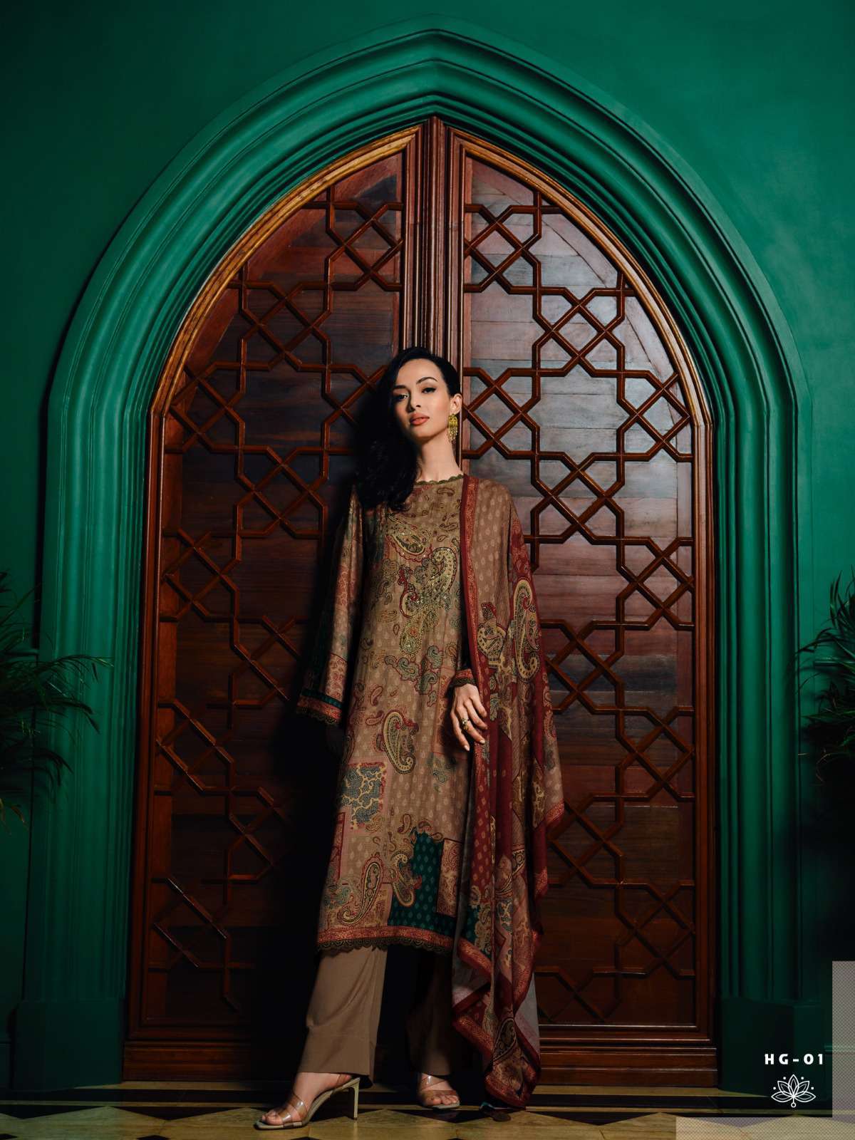 My Fashion Road Varsha Heritage Fancy Viscose Pashmina Suit | HG-01 My Fashion Road Varsha Heritage Fancy Viscose Pashmina Suit | HG-01