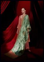 My Fashion Road Varsha Parizaad Partywear Velvet Designer Suit | PZ-01
