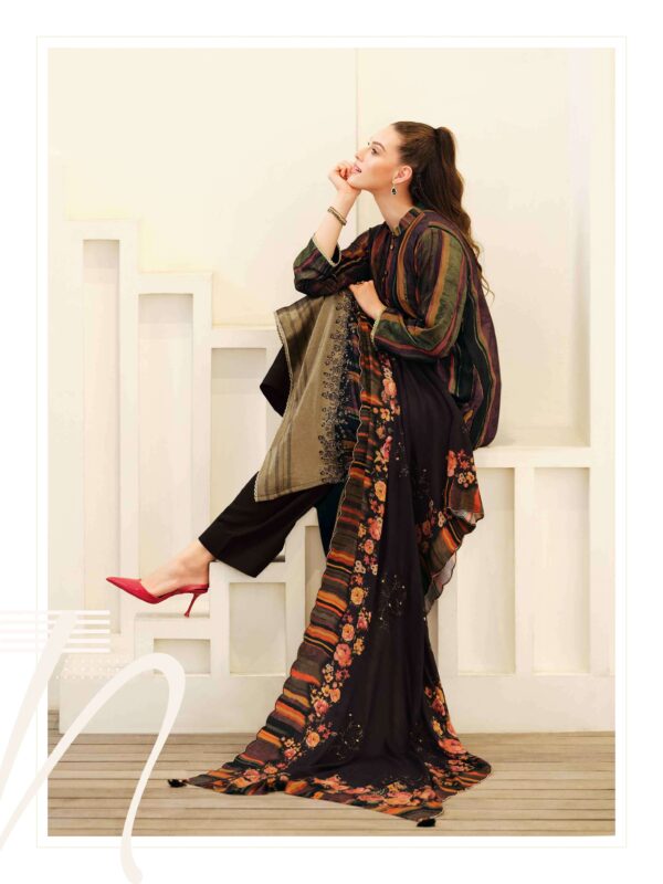 My Fashion Road Varsha Poetry Exclusive Woven Pattern Pashmina Silk Suit | PT-03