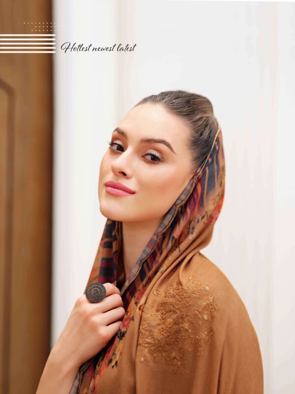 My Fashion Road Varsha Poetry Exclusive Woven Pattern Pashmina Silk Suit | PT-02