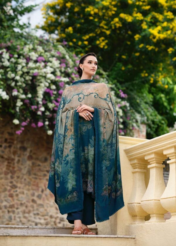 My Fashion Road Varsha Violette Exclusive Modal Pashmina Suit | VT-04