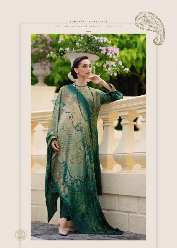 My Fashion Road Varsha Violette Exclusive Modal Pashmina Suit | VT-02