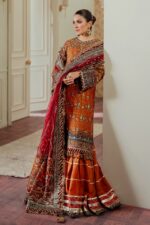 My Fashion Road Baroque Chantelle Vol 2 Unstitched Collection 2024 | CH13-01