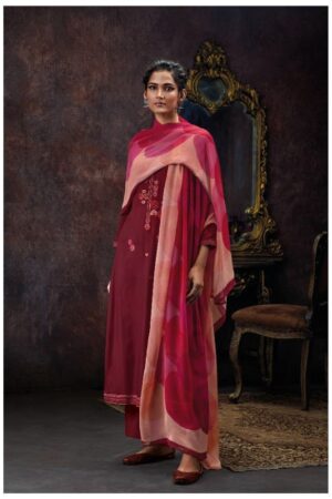 My Fashion Road Ganga Vipas Pure Pashmina Winter Unstitched Suit | 1301
