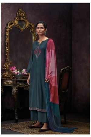 My Fashion Road Ganga Vipas Pure Pashmina Winter Unstitched Suit | 1305