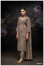 My Fashion Road Ganga Areum Pashmina Winter Unstitched Suit | S2965-B