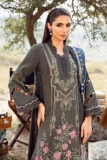 My Fashion Road MARIA. B. MPrint Linen Winter Unstitched Collection 2024 | MPT-2401-A