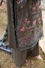 My Fashion Road MARIA. B. MPrint Linen Winter Unstitched Collection 2024 | MPT-2401-A