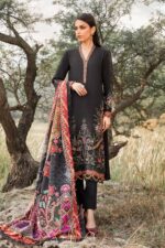 My Fashion Road MARIA. B. MPrint Linen Winter Unstitched Collection 2024 | MPT-2402-B
