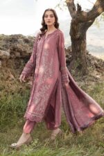My Fashion Road MARIA. B. MPrint Linen Winter Unstitched Collection 2024 | MPT-2404-A