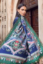 My Fashion Road MARIA. B. MPrint Linen Winter Unstitched Collection 2024 | MPT-2405-A