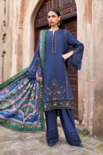 My Fashion Road MARIA. B. MPrint Linen Winter Unstitched Collection 2024 | MPT-2405-A