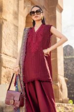 My Fashion Road MARIA. B. MPrint Linen Winter Unstitched Collection 2024 | MPT-2407-B My Fashion Road MARIA. B. MPrint Linen Winter Unstitched Collection 2024 | MPT-2407-B