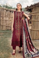 My Fashion Road MARIA. B. MPrint Linen Winter Unstitched Collection 2024 | MPT-2406-B My Fashion Road MARIA. B. MPrint Linen Winter Unstitched Collection 2024 | MPT-2406-B