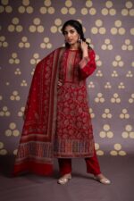 My Fashion Road Naariti Rutvi Winter Unstitched Collection Ladies Suit – Red My Fashion Road Naariti Rutvi Winter Unstitched Collection Ladies Suit – Red